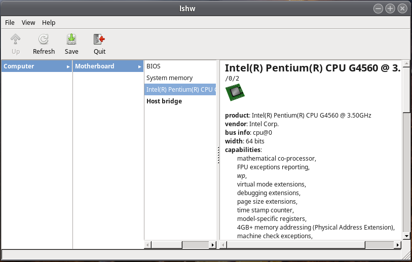 lshw gui