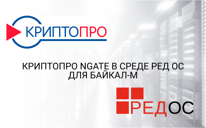 CryptoPro NGate in RED OS environment for Baikal-M