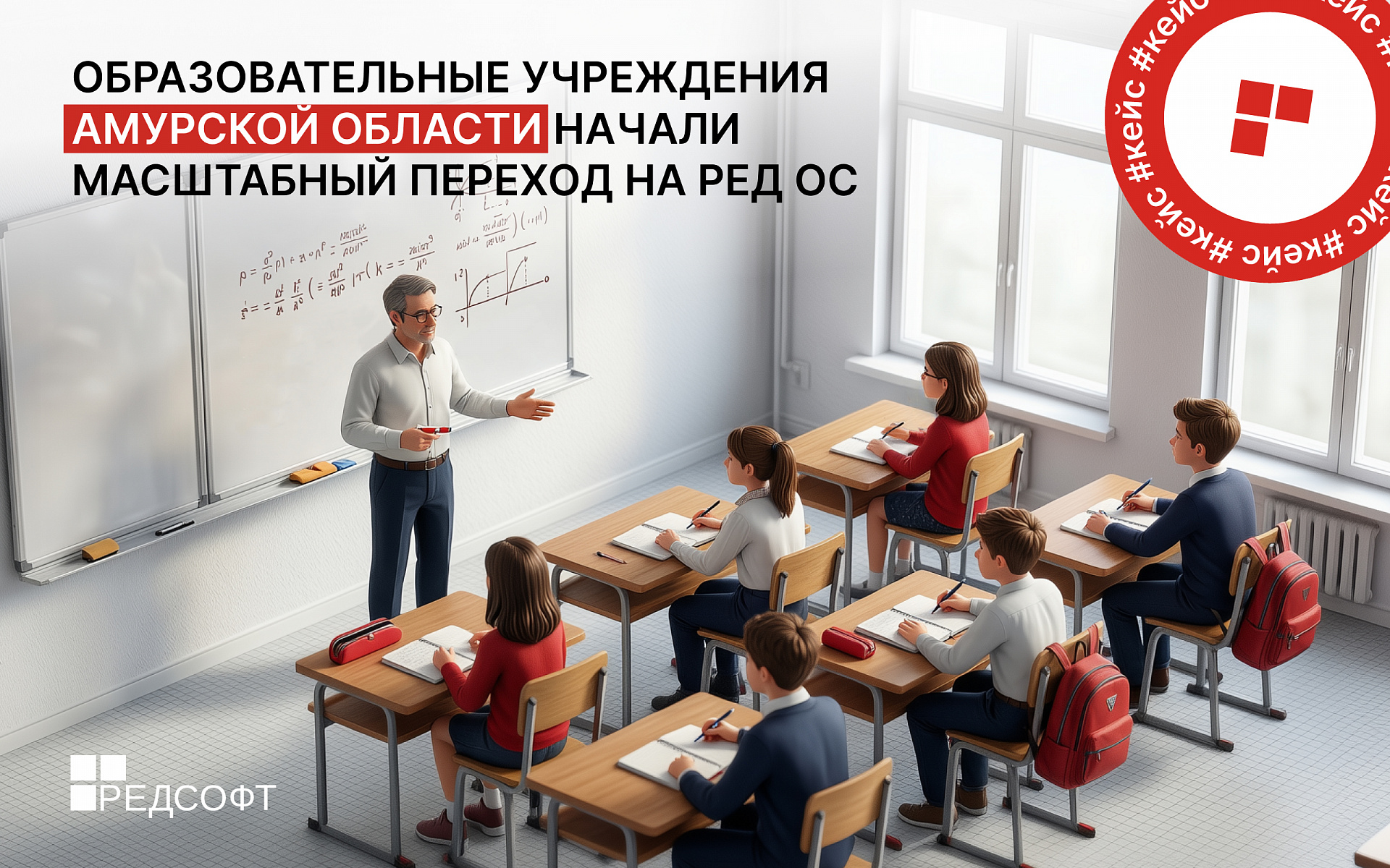 Образовательные учреждения Амурской области начали масштабный переход на РЕД ОС